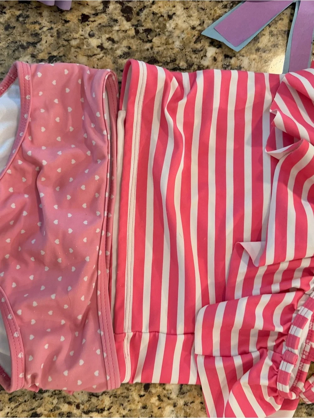 Ruffle Butts- girls Bathing suits- size 6